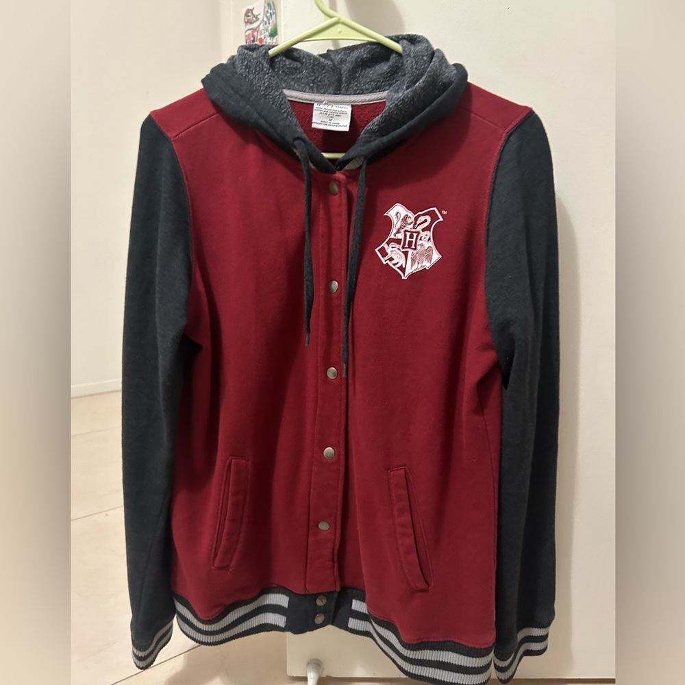 Men’s Red and Black Harry Potter Varsity Jacket